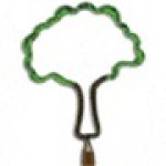 Custom Imprinted Tree Oak Multi-Color Inkbend Standard, Bent Pen