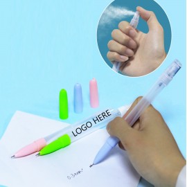 Custom Imprinted Sanitizer Spray Bottle Gel Pen