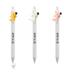 Custom Imprinted Fox Click Activated Pen