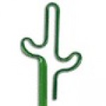 Custom Imprinted Cactus Inkbend Standard, Bent Pen
