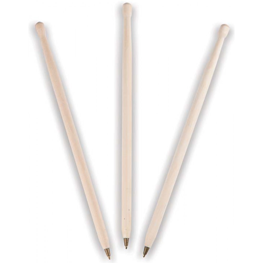 9" Wooden Drumstick Pen Custom Engraved