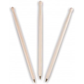 9" Wooden Drumstick Pen Custom Imprinted  9" Wooden Drumstick Pen Custom Imprinted