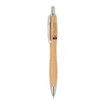 Custom Imprinted ECO Bamboo Click Action Ballpoint Pen