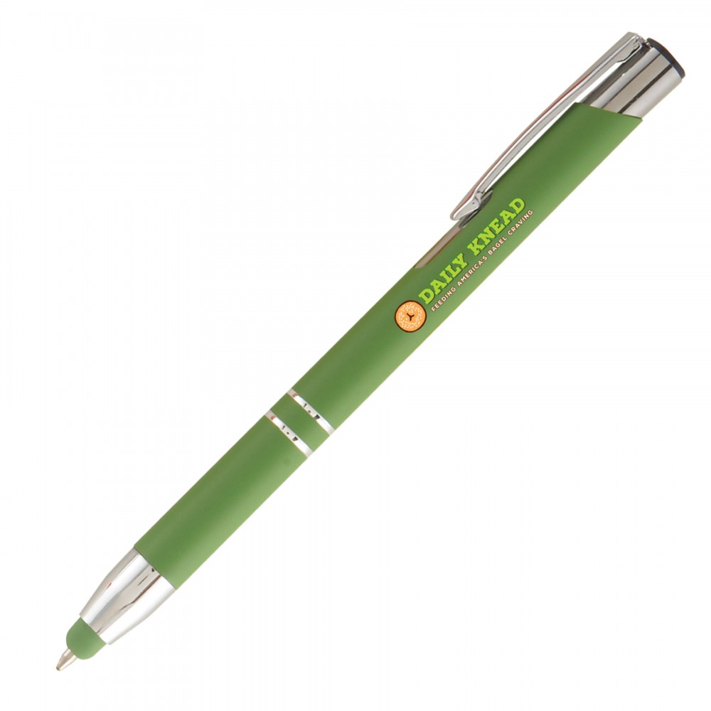 Tres-Chic Softy+ Stylus - Full Color - Full-Color Metal Pen Custom Engraved Tres-Chic Softy+ Stylus - Full Color - Full-Color Metal Pen Custom Engraved