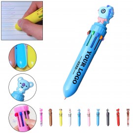Custom Engraved 10 In 1 Multicolor Pen  Custom Engraved 10 In 1 Multicolor Pen