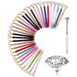 Custom Engraved Diamond Ballpoint Pen  Custom Engraved Diamond Ballpoint Pen