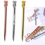 Creative Pineapple Shaped Metal Ballpoint Pen Custom Engraved