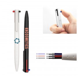 Custom 3 In 1 Multi Color Pen Logo Branded