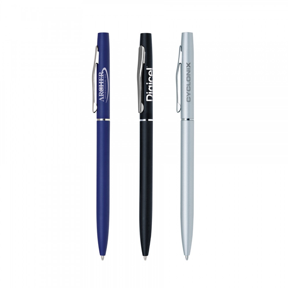 Logo Branded Twist Action Metal Pen, Ballpoint pen Logo Branded Twist Action Metal Pen, Ballpoint pen