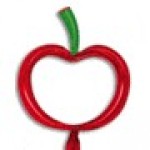 Cherry Multi-Color Inkbend Standard, Bent Pen Custom Imprinted