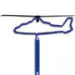 Helicopter Rescue Inkbend Standard, Bent Pen Custom Engraved