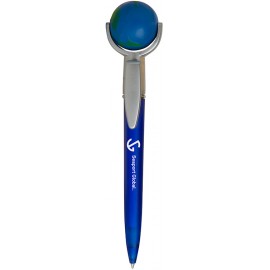 Earth Squeezie Top Pen Logo Branded