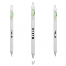 Click Pen w/ Hami Melon Custom Engraved