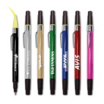 USA Marquee Metal Pen & Highlighter Logo Branded