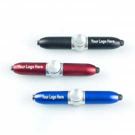 LED Fidget Spinner Pen Logo Branded