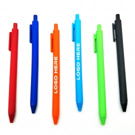 Customizable Plastic Click Pens Custom Engraved