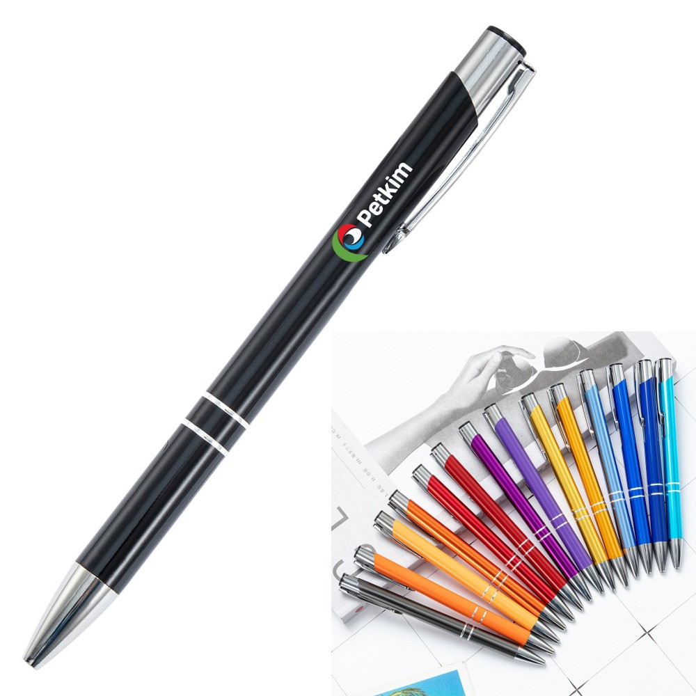 Metal Signature Pen Logo Branded Metal Signature Pen Logo Branded