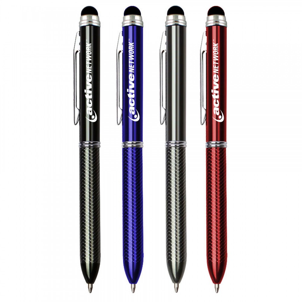 Logo Branded Logan Stylus Pen 2 color ink Logo Branded Logan Stylus Pen 2 color ink