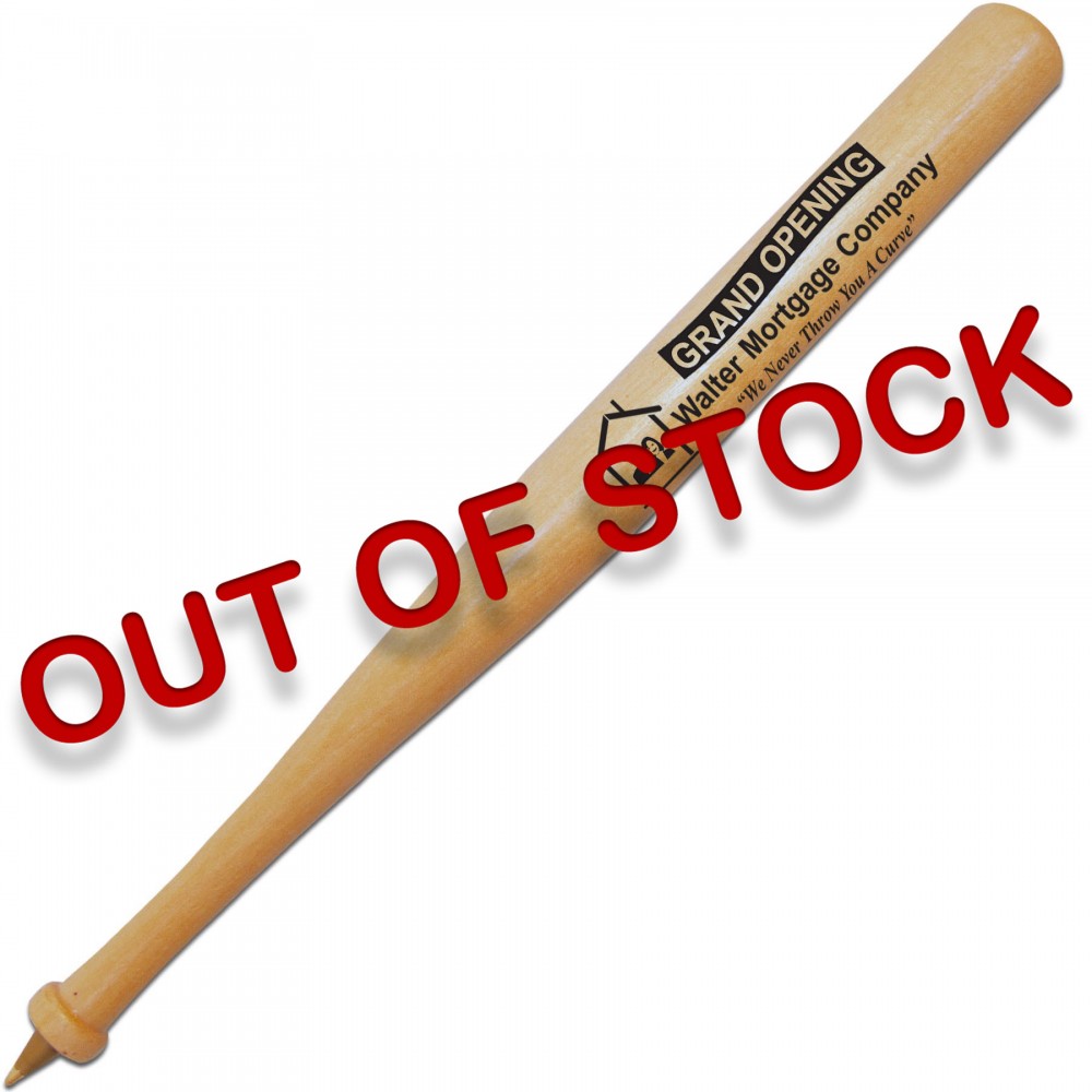 Baseball Bat Ballpoint Pen Custom Imprinted
