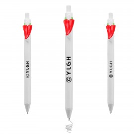 Click Pen w/ Chili Logo Branded