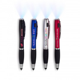 Small Batch -Shine Bright Stylus Light Pen Custom Engraved