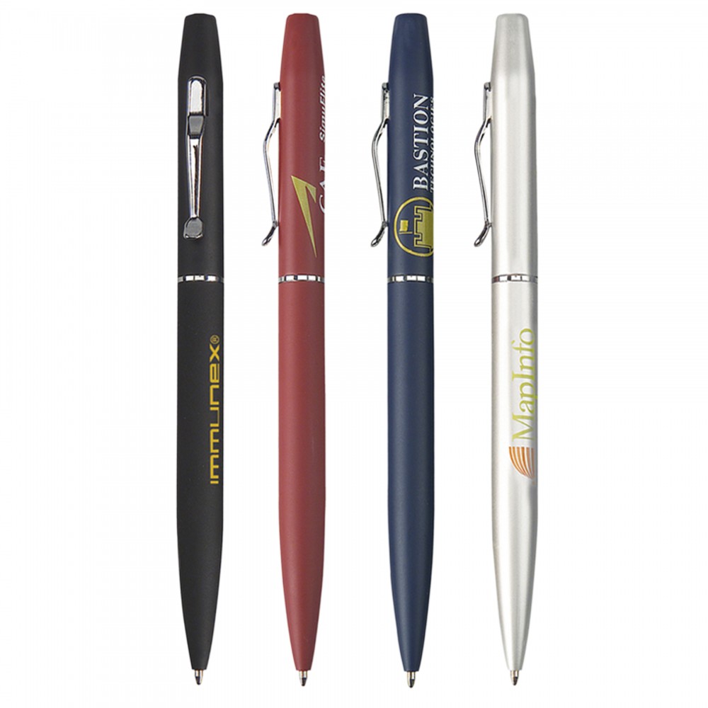 Metal Pen, Ballpoint pen, Twist action, Blue ink refill optional Custom Engraved Metal Pen, Ballpoint pen, Twist action, Blue ink refill optional Custom Engraved