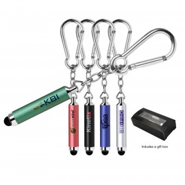 Logo Branded Capacitive Stylus Key Chain