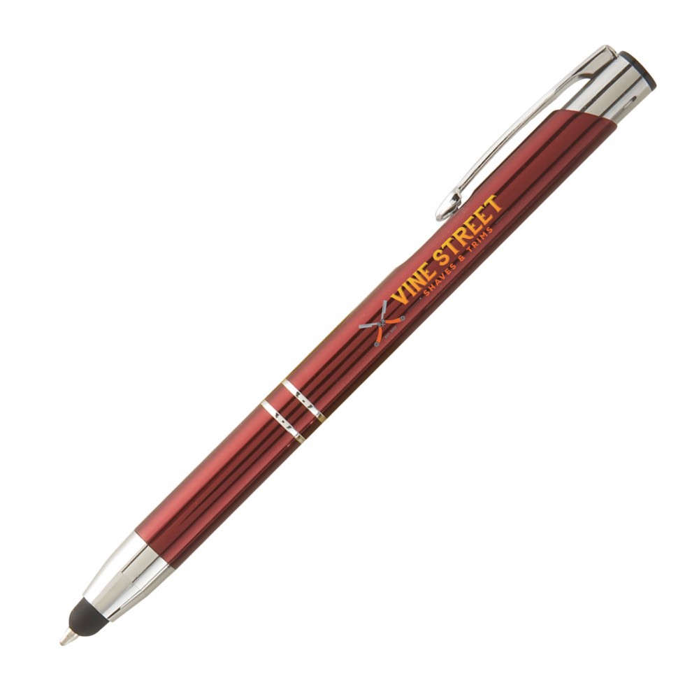 Tres-Chic Touch Stylus - Full Color - Full-Color Metal Pen Custom Engraved Tres-Chic Touch Stylus - Full Color - Full-Color Metal Pen Custom Engraved