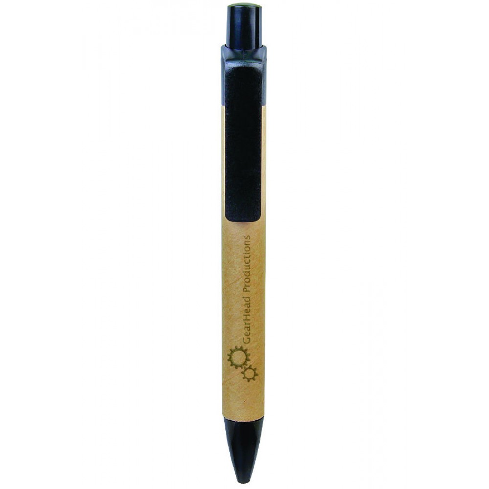 5.5" - 100% Recycled Material Pen with Custom Engraved