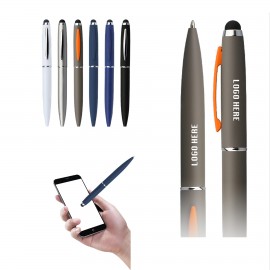 Metal Touch Screen Ballpoint Pen Custom Engraved