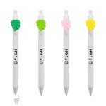 Custom Engraved Click Pen w/ Tree Leaf