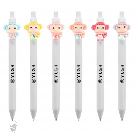 Click Pen w/ Monkey Logo Branded