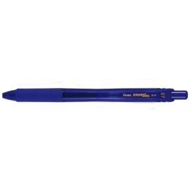 Pentel Energel-X Translucent Barrel Retractable Gel Ink Pen - Blue w/Blue Ink Custom Engraved