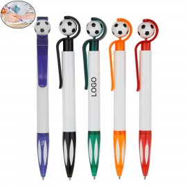 Soccer Shape Ballpoint Pens Custom Imprinted