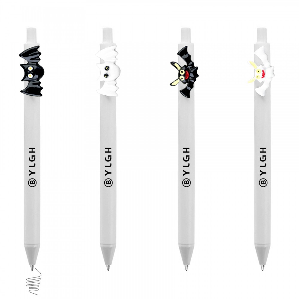 Custom Engraved Click Activated Pen w/ Bat