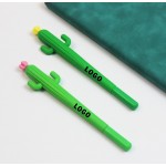 Cartoon Cute Cactus Neutral Pen Logo Branded