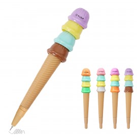 Custom Engraved Assorted Colors Ice Cream Balls Pen