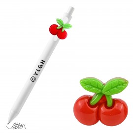 Click Activated Pen w/ Cherry Custom Engraved