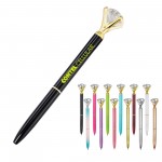 Custom Engraved Big Diamond Crystal Ballpoint Pen