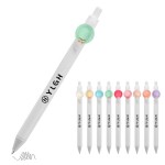 Custom Imprinted Click Pen w/ Straw Hat