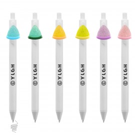 Custom Engraved Click Pen w/ Crystal Candy