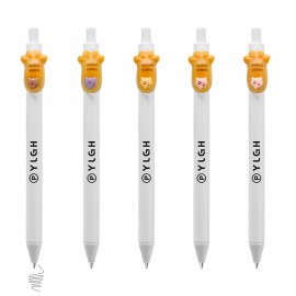 Logo Branded Cat Paw Click Pen