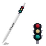 Custom Imprinted Click Activated Pen with Traffic Lights