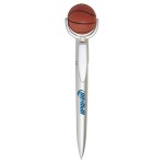 Basketball Squeeze Top Pen Logo Branded