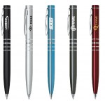 Custom Engraved Legend-III Twist Action Aluminum Ballpoint Pen w/Chrome Trim