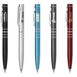 Custom Engraved Legend-III Twist Action Aluminum Ballpoint Pen w/Chrome Trim