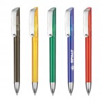 Glossy Transparent Pen Custom Engraved