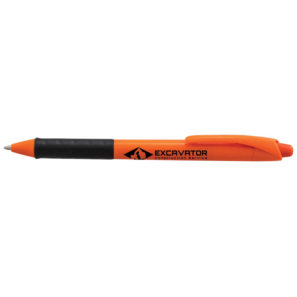 Custom Engraved R.S.V.P. RT Solid Barrel Ballpoint Pen - Orange