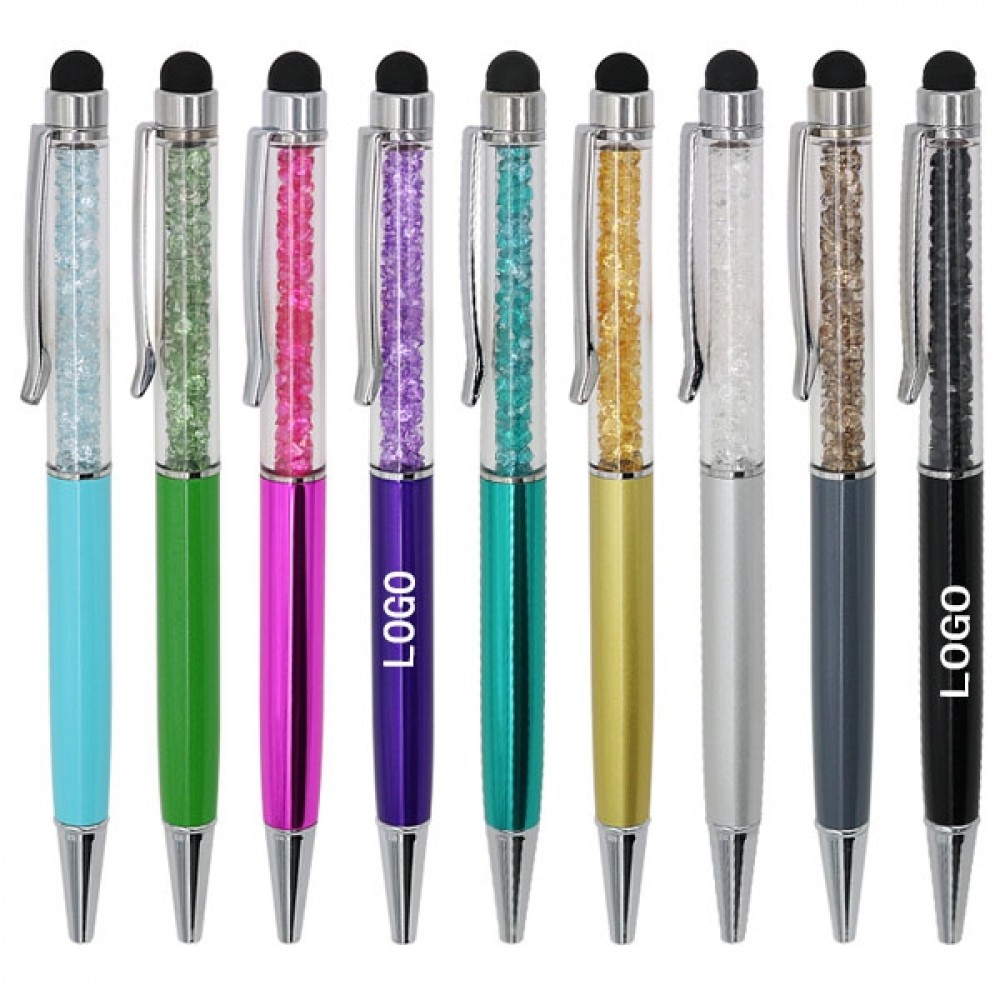 Custom Imprinted Crystal Ballpoint Pen Custom Imprinted Crystal Ballpoint Pen