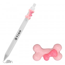 Custom Imprinted Bow Bone Click Activated Pen